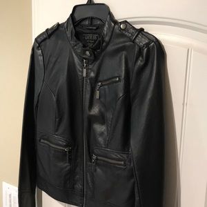 Guess Faux Leather Moro Jacket